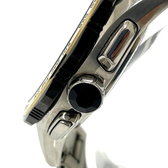 SEIKO Brights Solar Quartz Wristwatch Titanium Silver x Gold - Picture 5 of 11